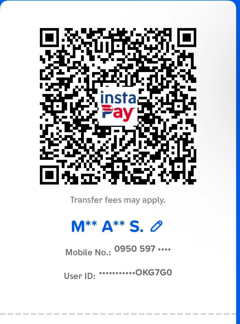Ritwal online booking payment QR code with masked recipient details