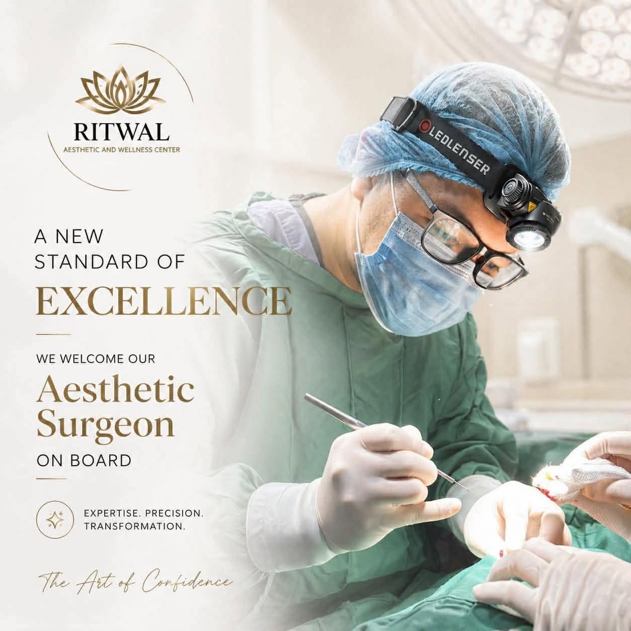Aesthetic surgery at Ritwal